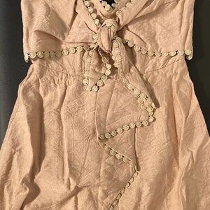 NWT - Lovers & Friends Nude Pink Romper - S
